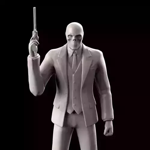 DC BLACK MASK 3D model for 3D printing