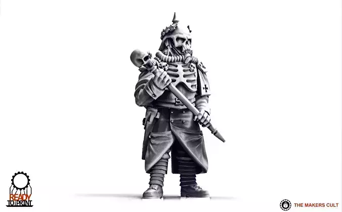 Valour Korps - Field Chaplain Julius 3D print model