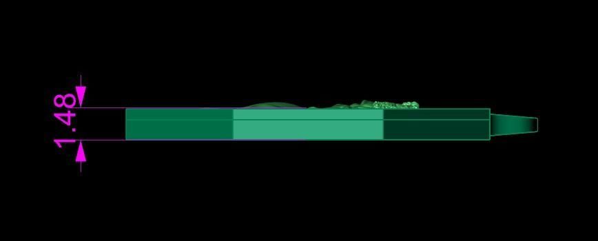 Sagittarius Zodiac Pendant 3D print model_2