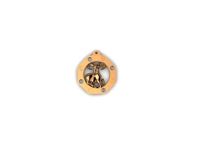 Capricorn Zodiac Pendant 3D print model