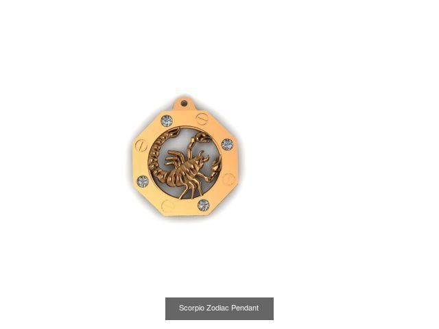 Zodiac Pendant Collection _9