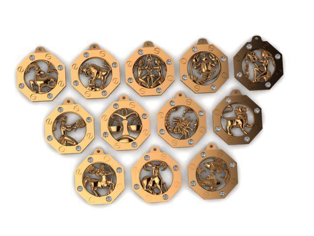 Zodiac Pendant Collection _1