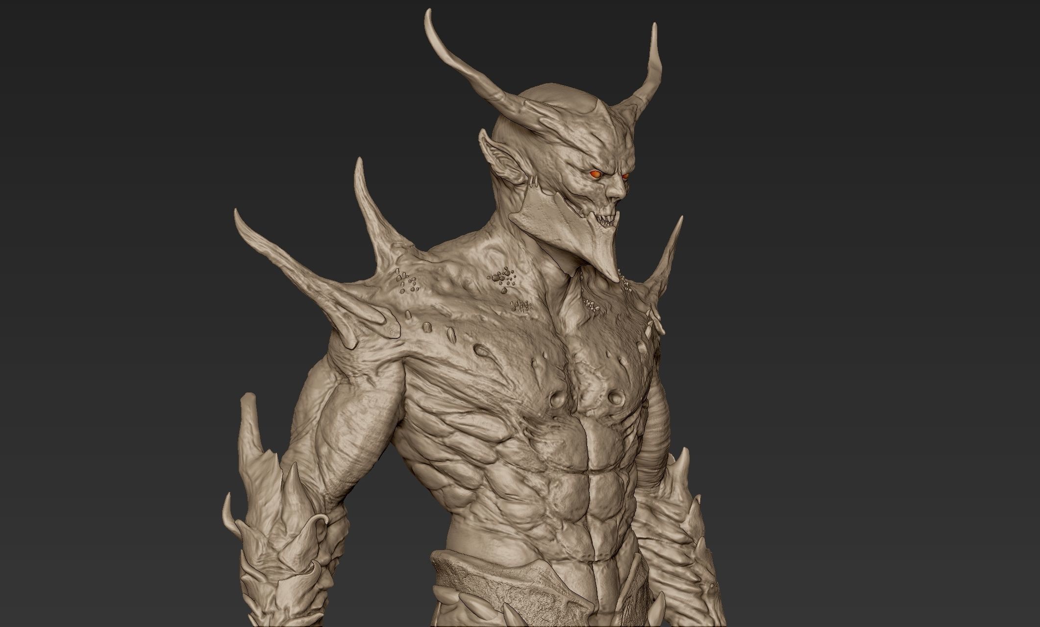 Barbatos Neutral Pose 3D model_13