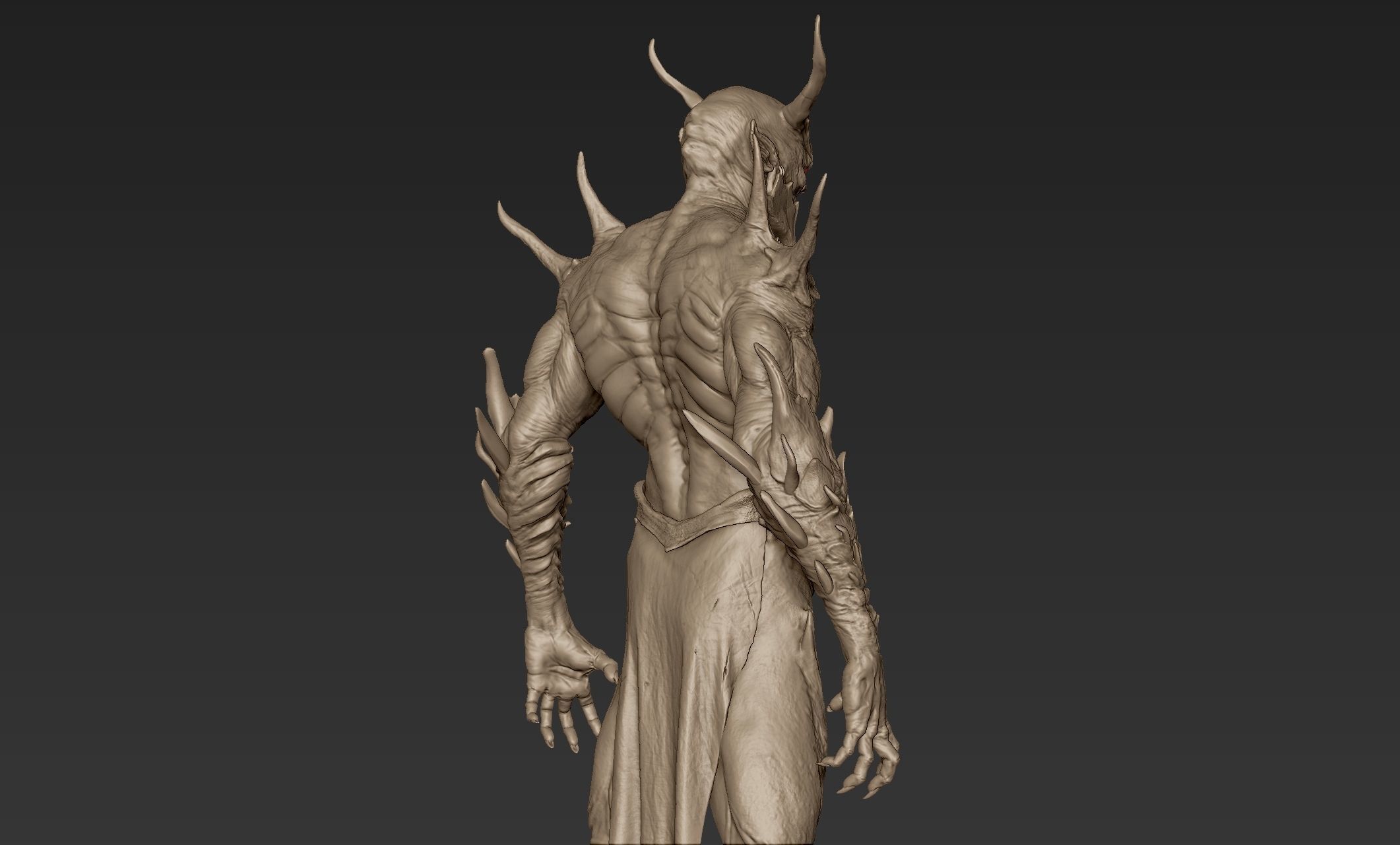 Barbatos Neutral Pose 3D model_11