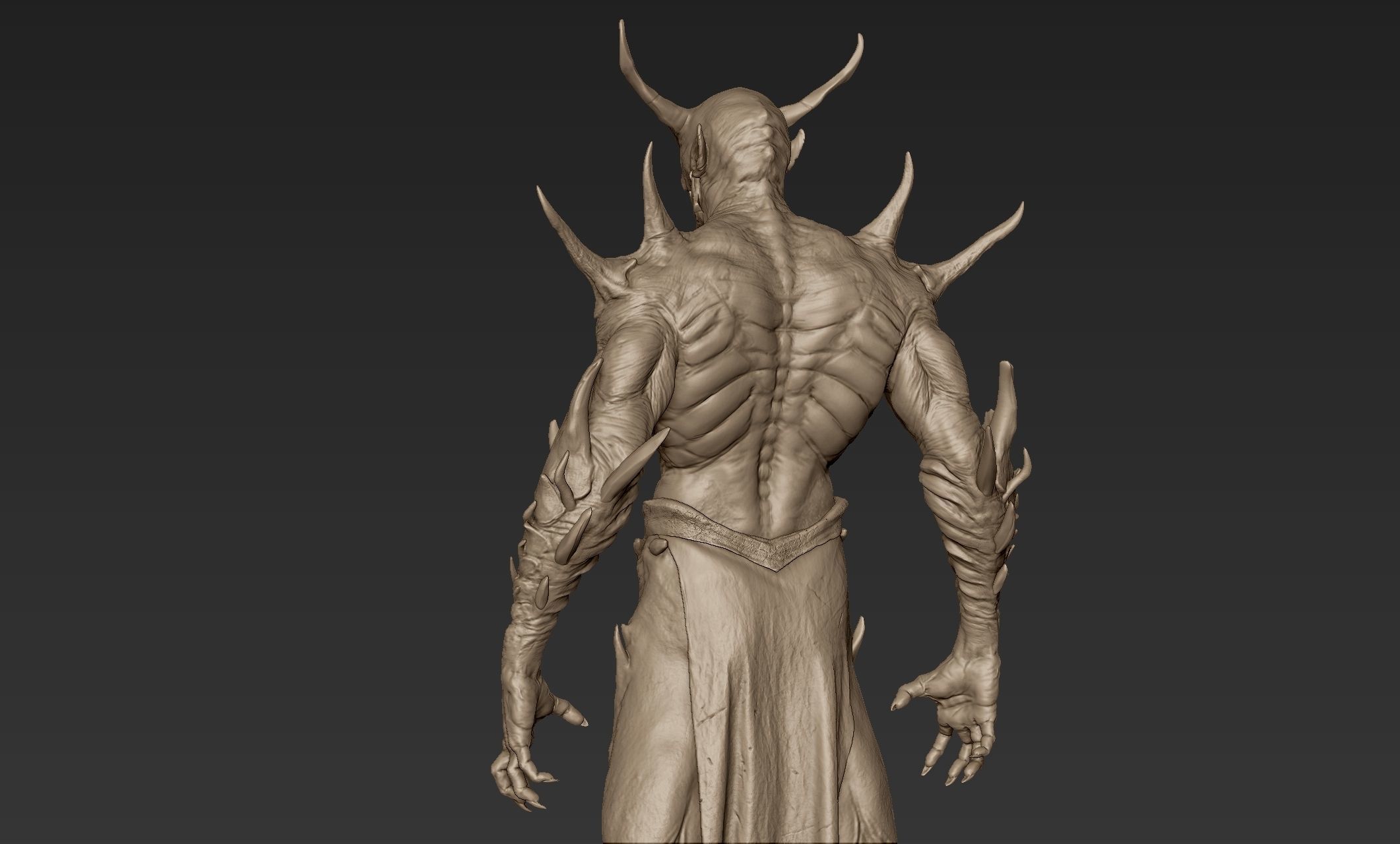 Barbatos Neutral Pose 3D model_8