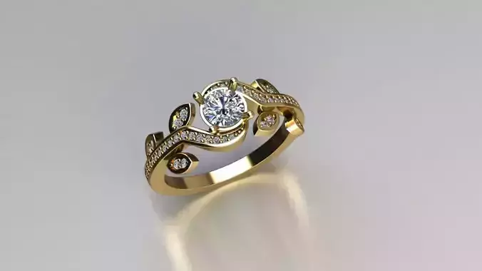 Solitier ring  