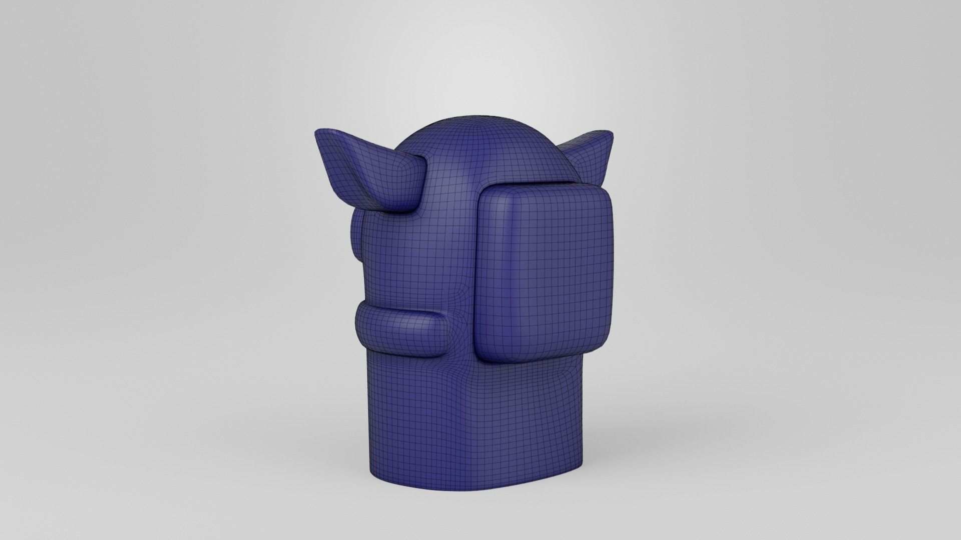 Among Us Baby Yoda 3D print model_13