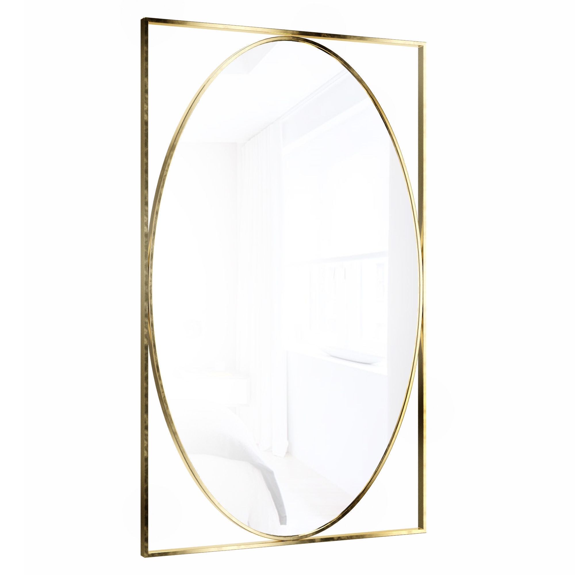 Wall Mirror 14-RT-4457 3D model_1