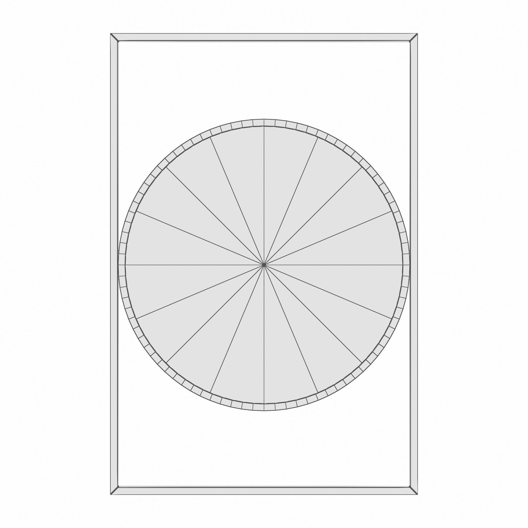 Wall Mirror Timur 11-AT-1104 3D model_3