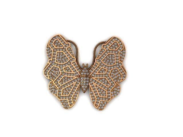 Butterfly Pendant 3D print model