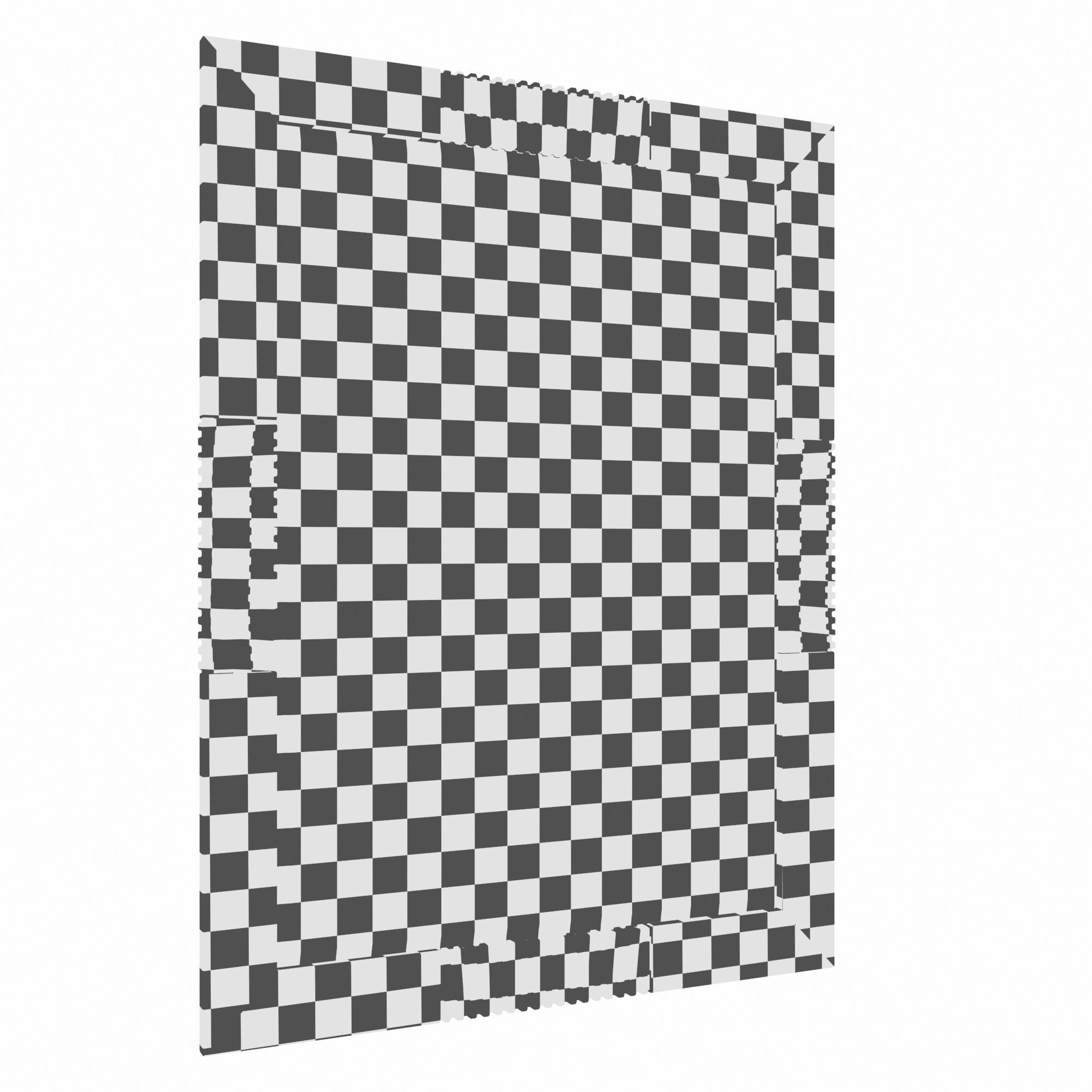 Warlo Wall Mirror 3D model_2