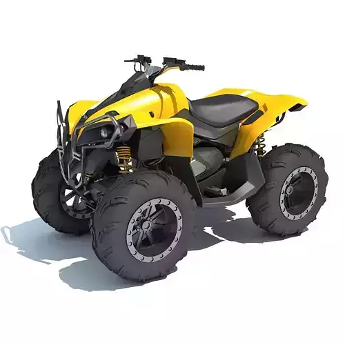 Generic ATV Vehicle 3D model