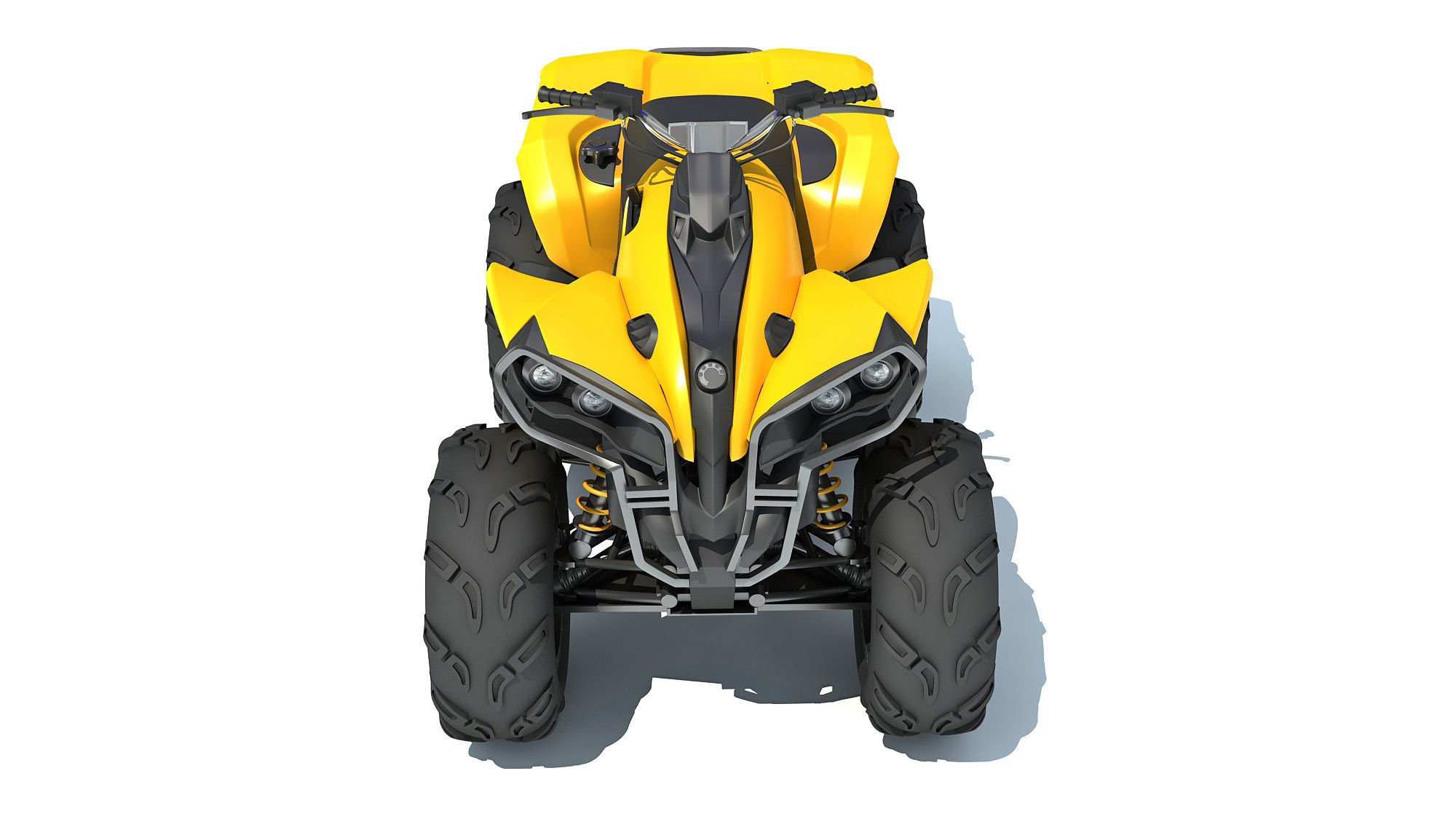 Generic ATV Vehicle 3D model_9