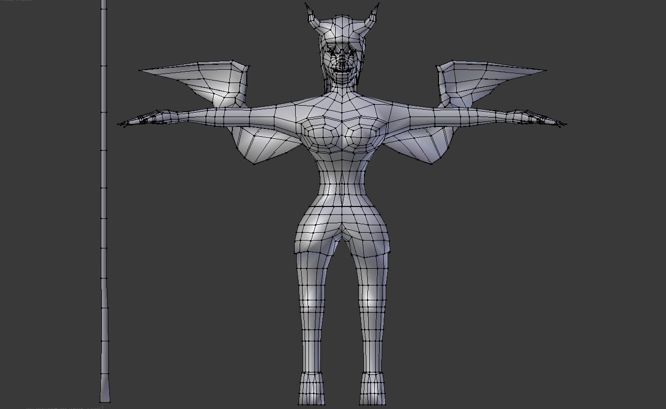 Hell Squad Low-poly 3D model_27