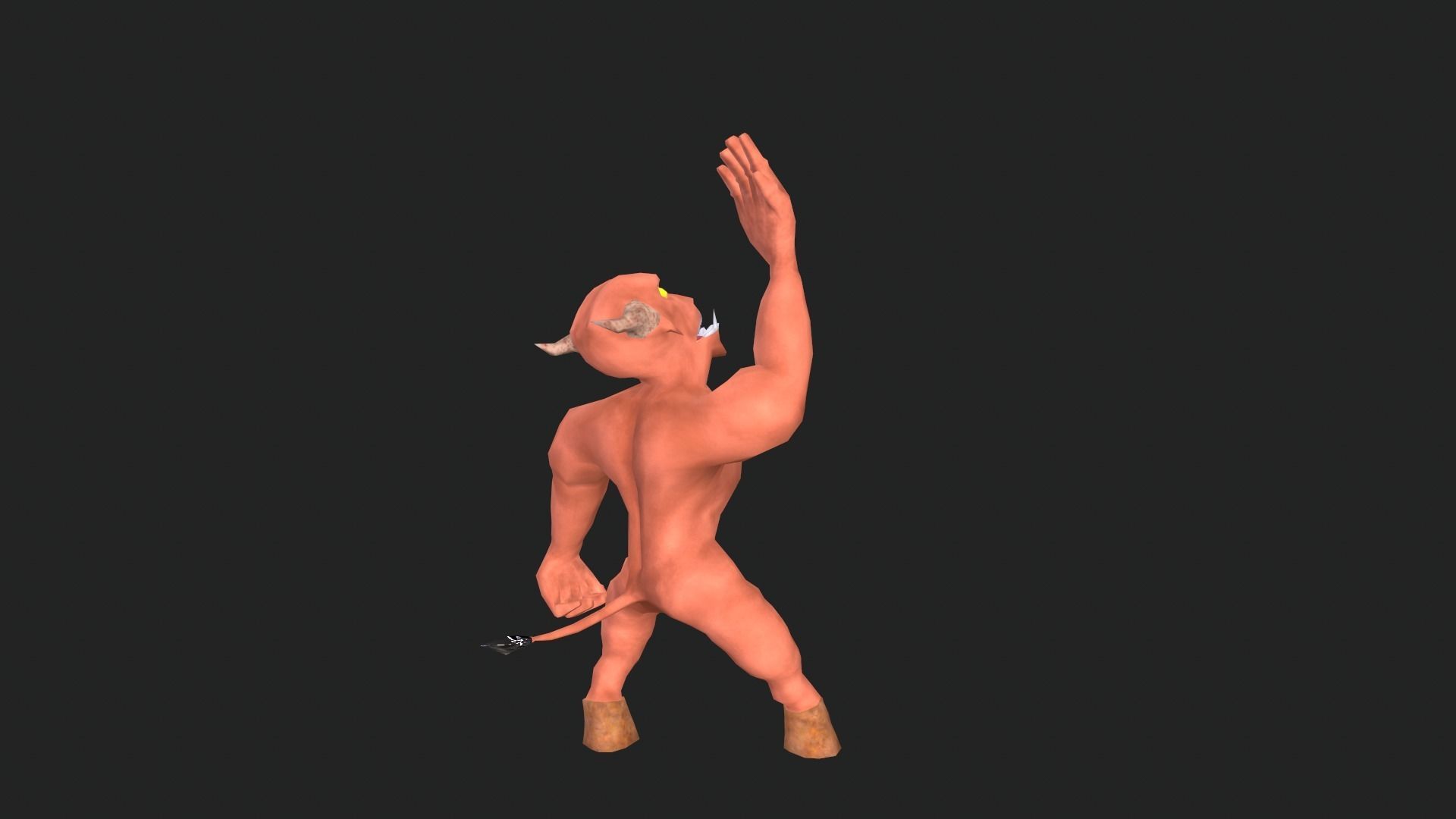 Hell Squad Low-poly 3D model_20