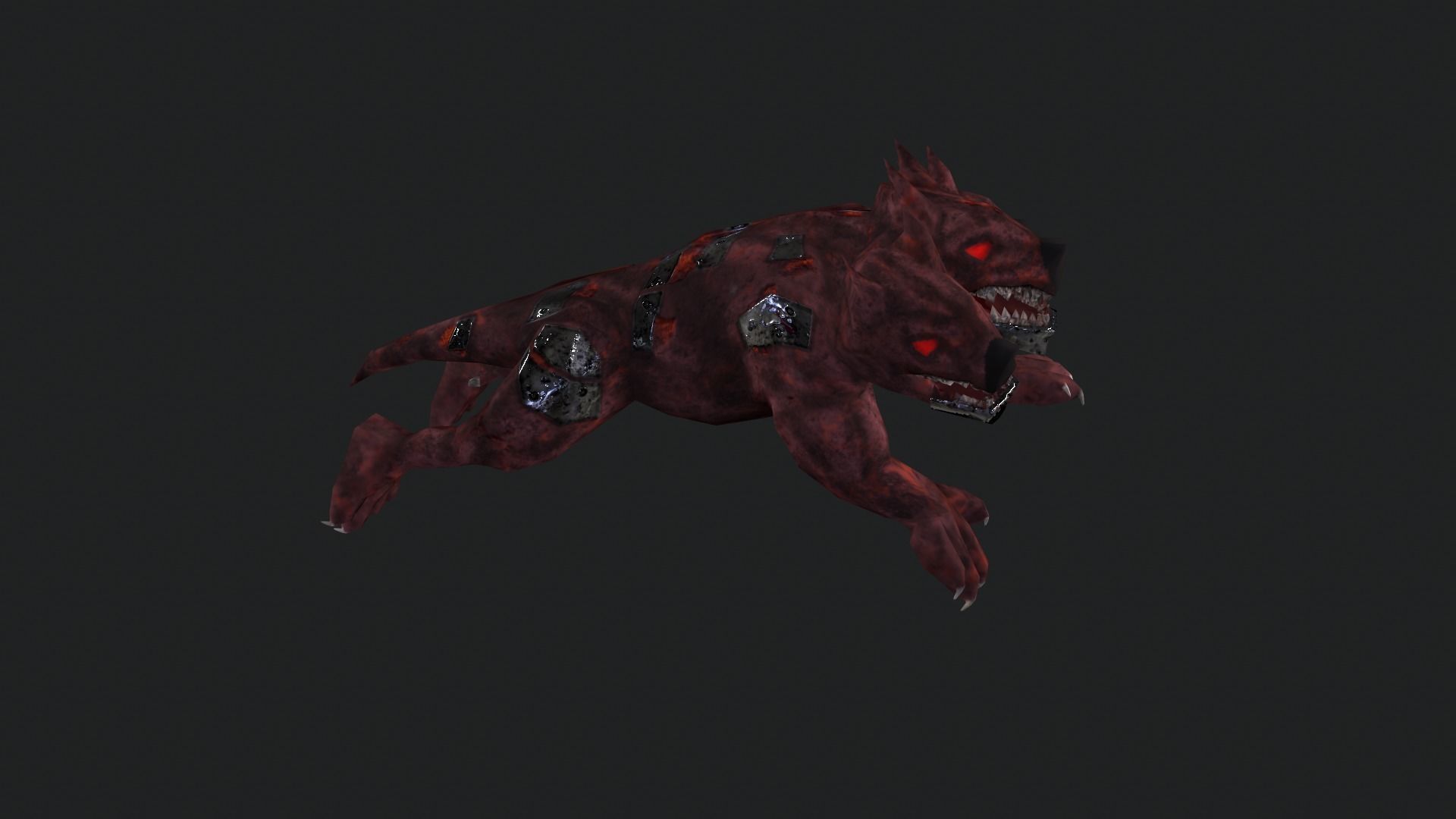 Hell Squad Low-poly 3D model_17