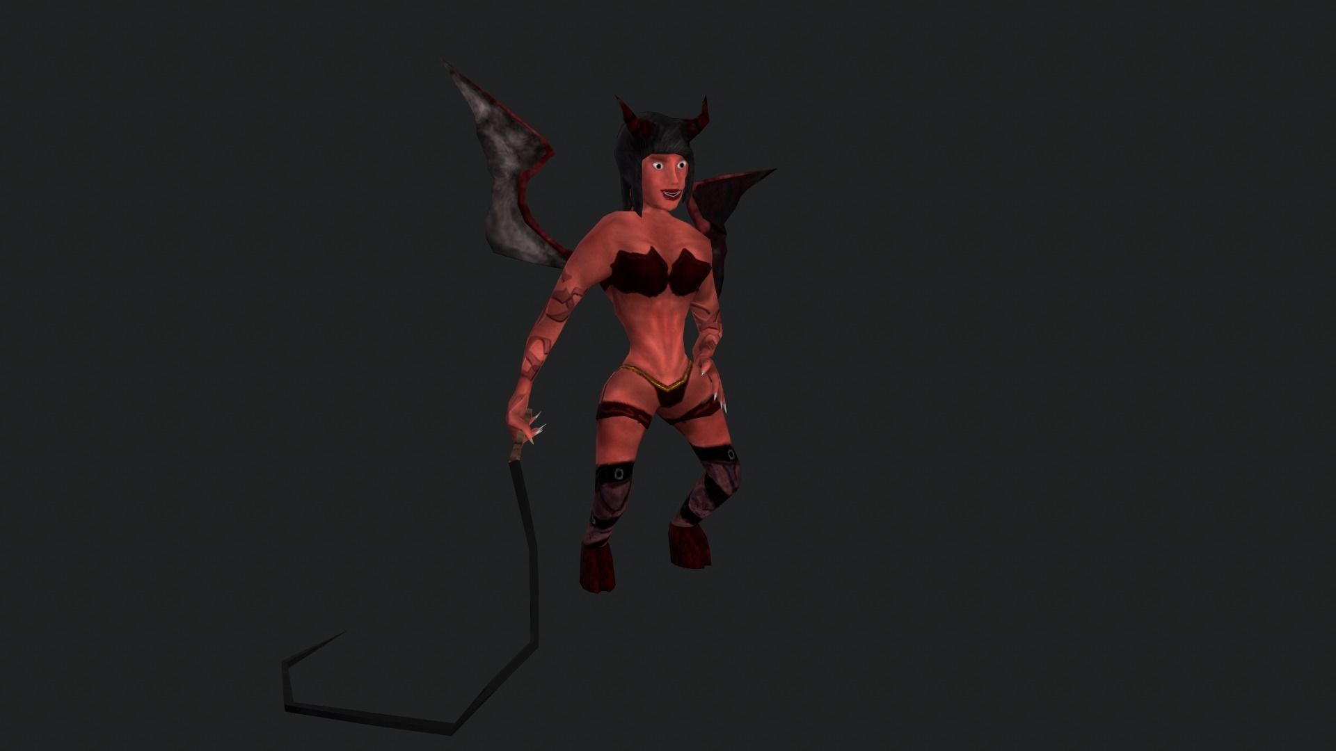 Hell Squad Low-poly 3D model_25