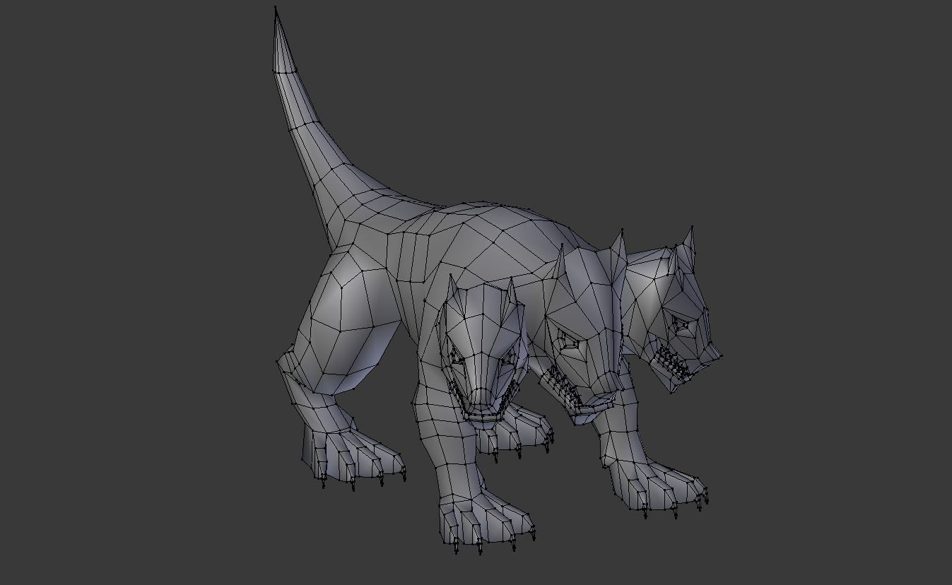 Hell Squad Low-poly 3D model_18