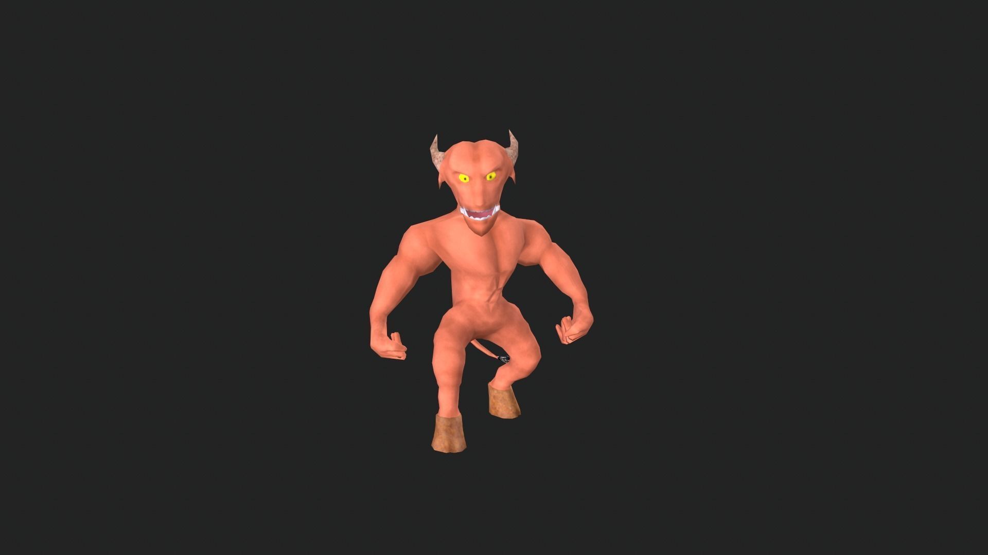 Hell Squad Low-poly 3D model_19