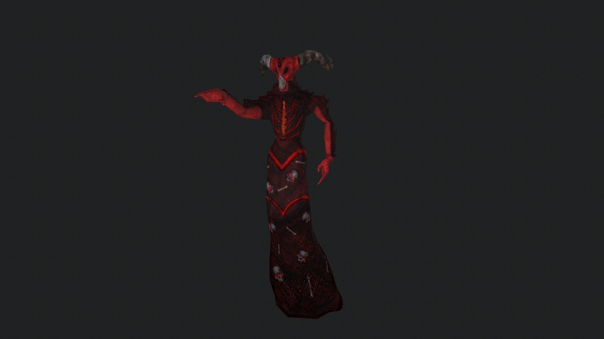 Hell Squad Low-poly 3D model_28