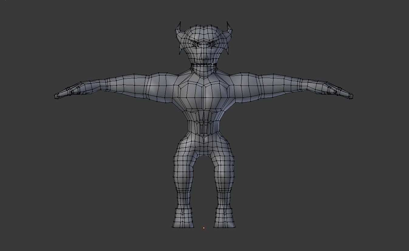 Hell Squad Low-poly 3D model_21