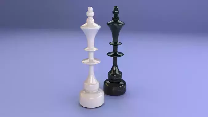  Chess Piece - King 3D model