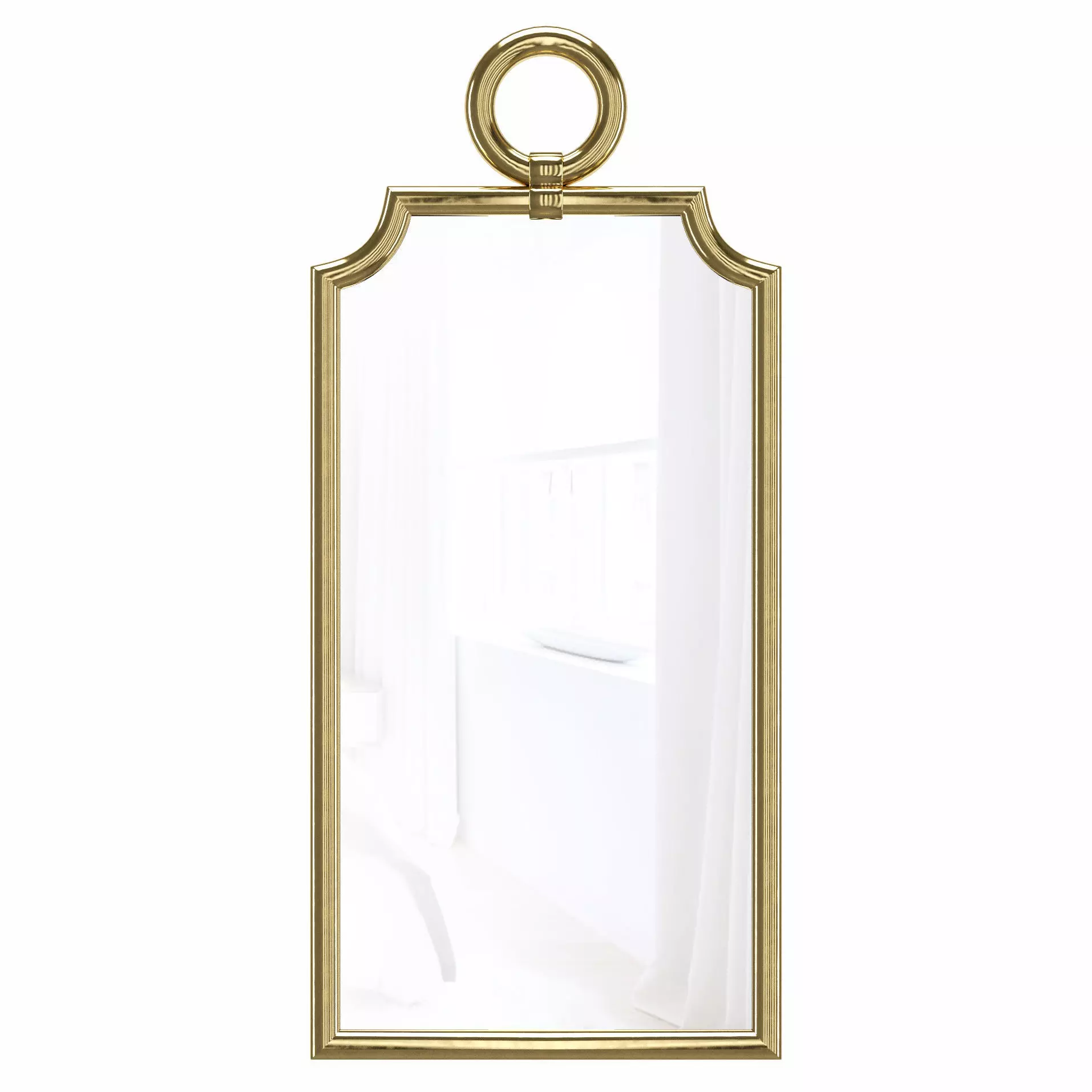 Designer stylish mirror LH033G 3D model_0