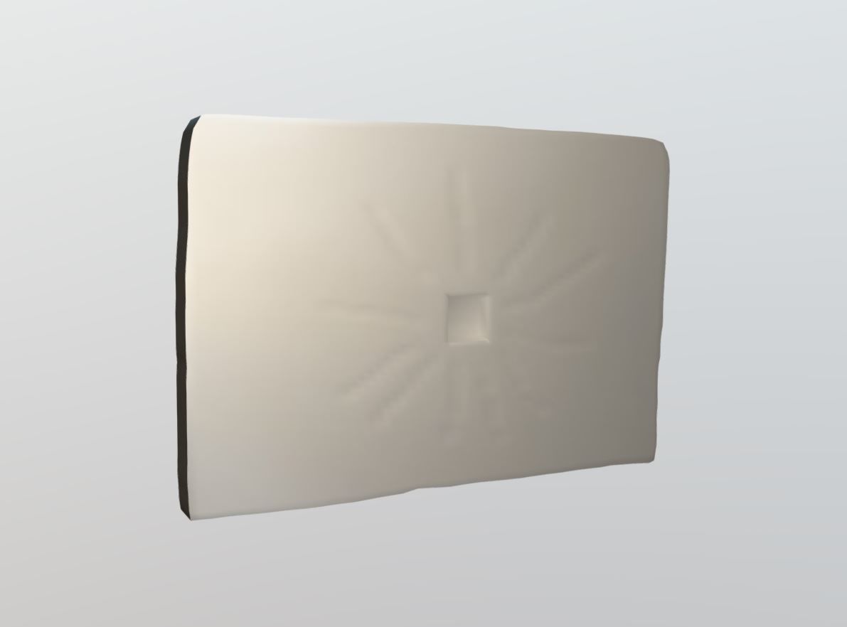 Shabaka Stone - Ancient Egypt Low-poly 3D model_10