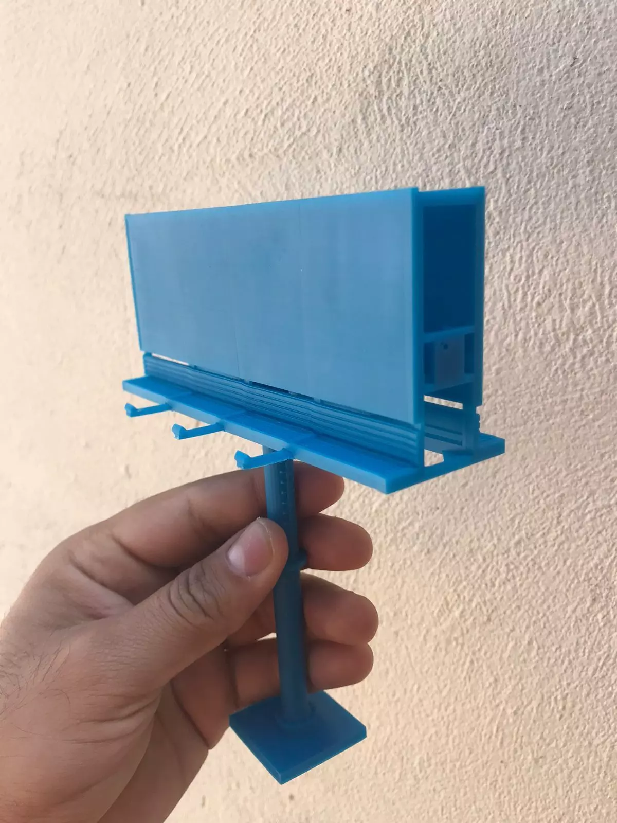 BILLBOARD SCALE H0 1-87 3D PRINT RESIN 3D print model_0