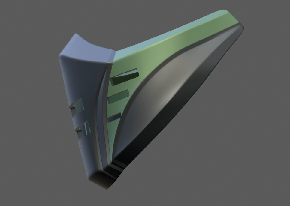 Inspired MK11 JADE Mask  3D print model_2