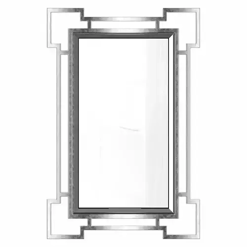 Mirror in a metal frame Kitech