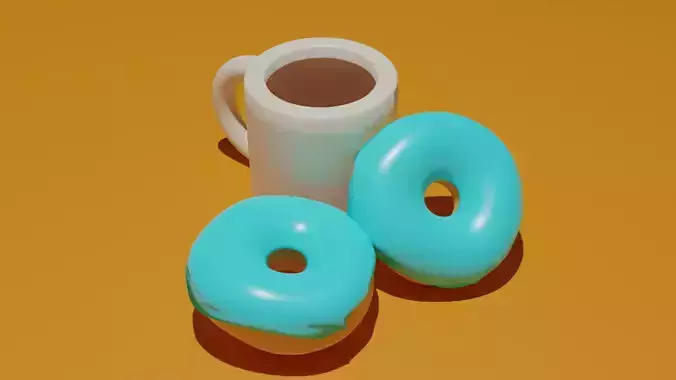 Doughnut Plaza 3D model