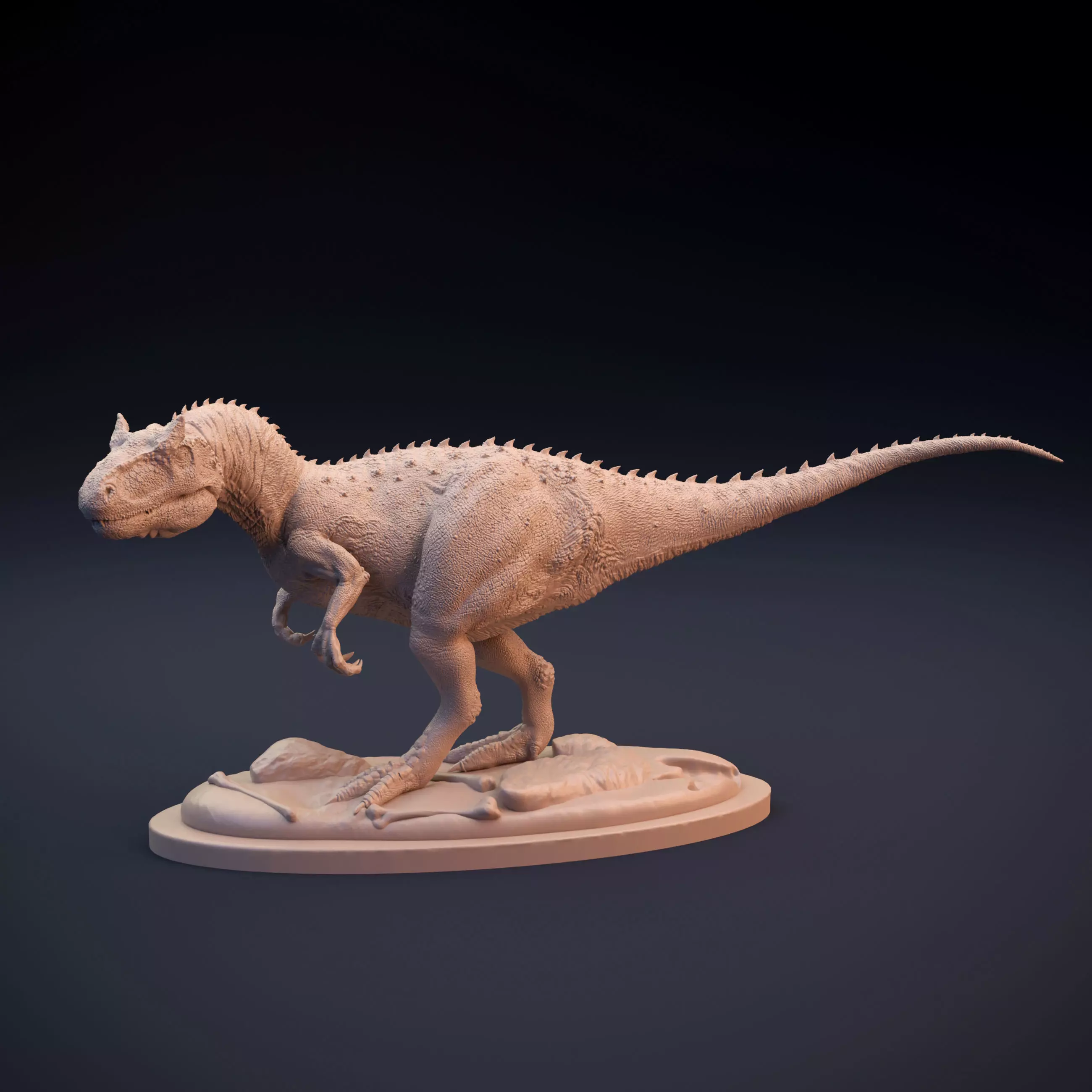 Allosaurus intended for 3D printing 3D print model_0
