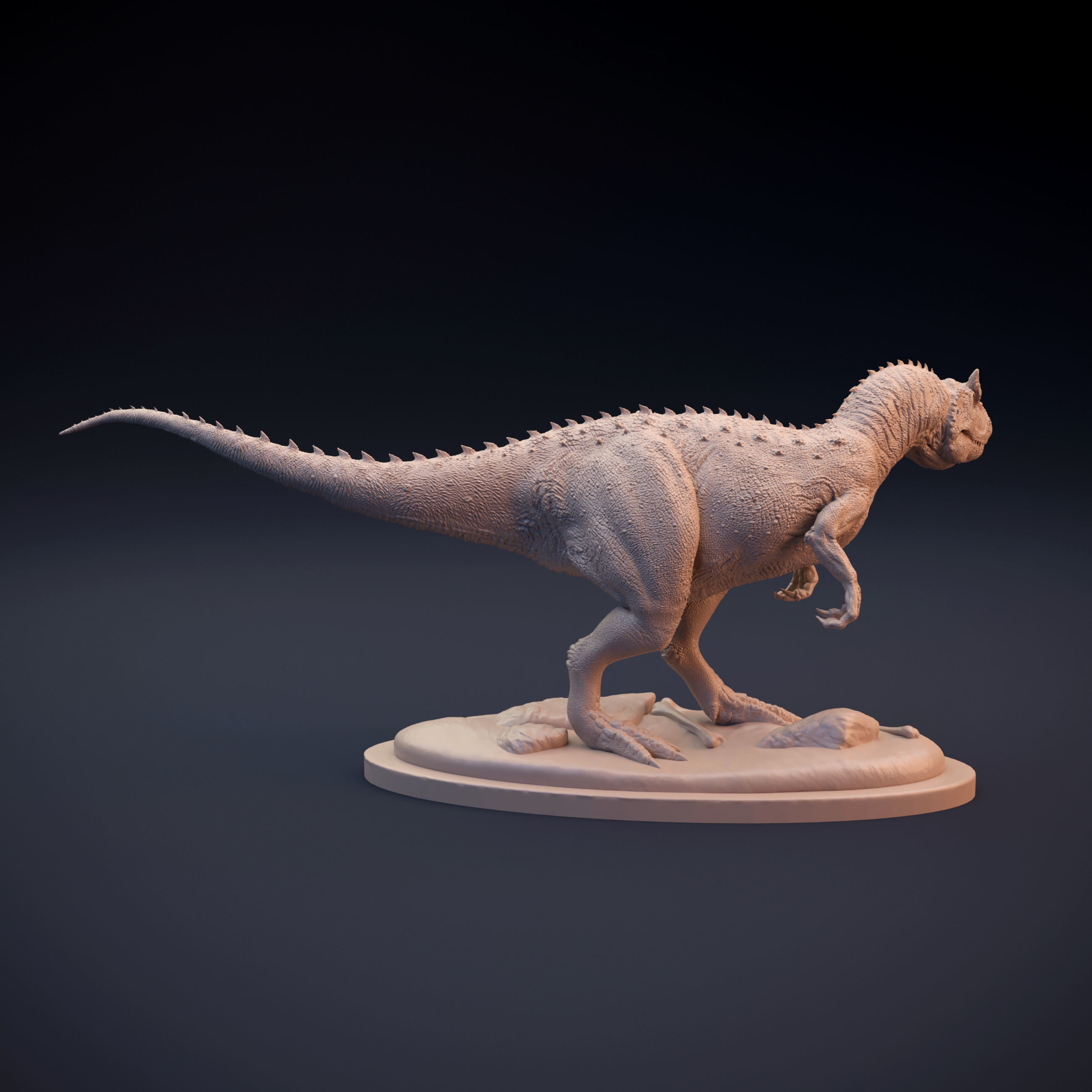 Allosaurus intended for 3D printing 3D print model_6