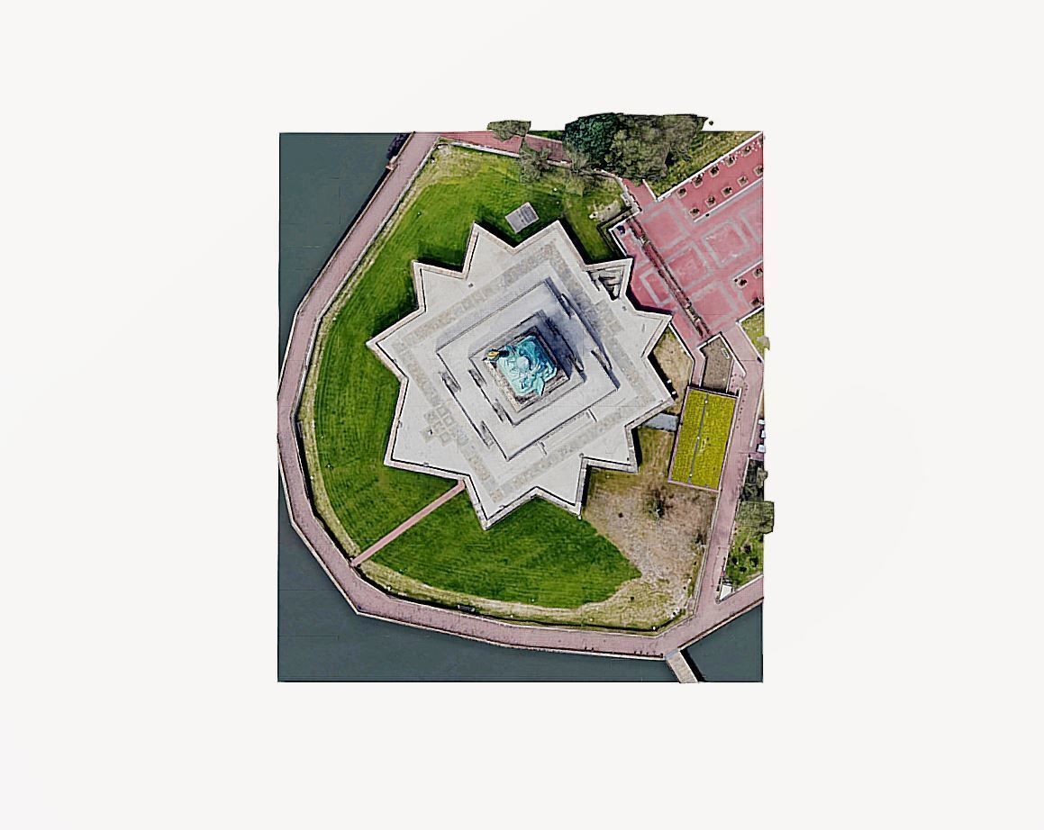 Statue of Liberty Low-poly 3D model_9