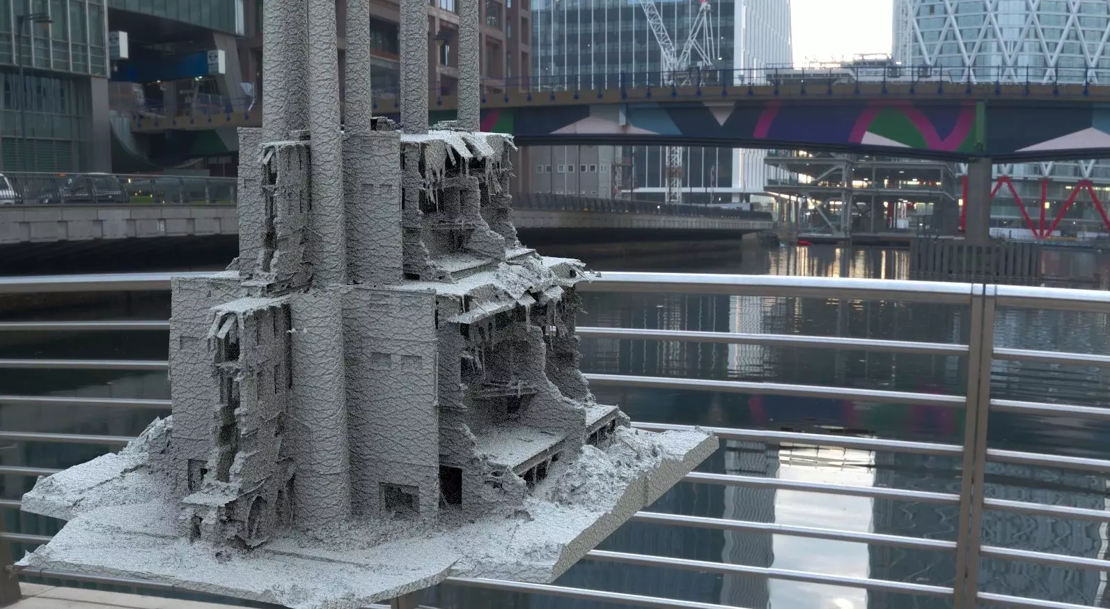 Factory ruins 2 3D model 3D model_0