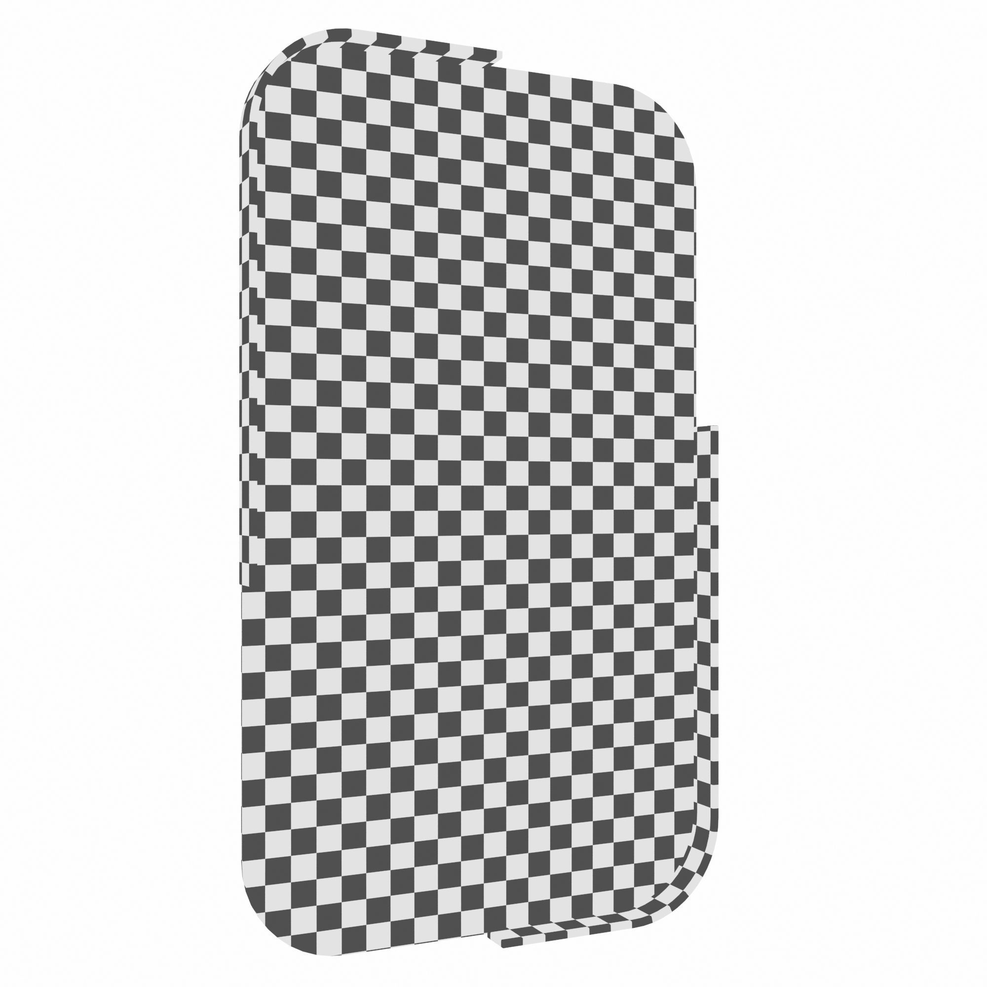 Mirror in a frame made of brass Logan 3D model_3