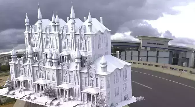 House mansion rich district