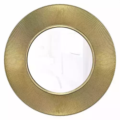 Round wall mirror in the Arno frame