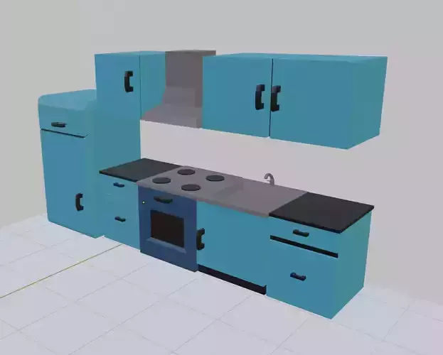 simple kitchen