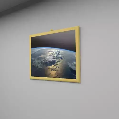 Earth wall frame