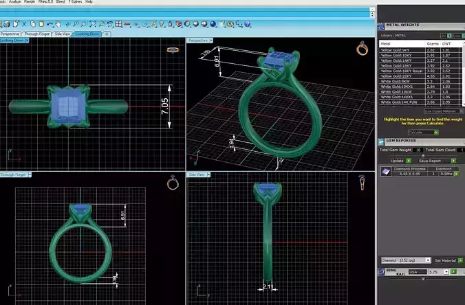  Christian St Julian Diamond Ring S32