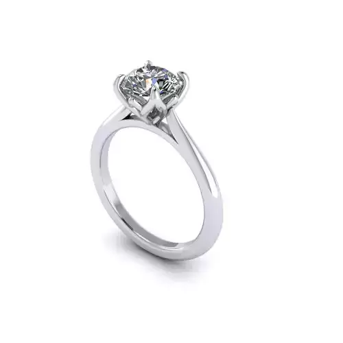 Round Vintage Diamond Ring SA2