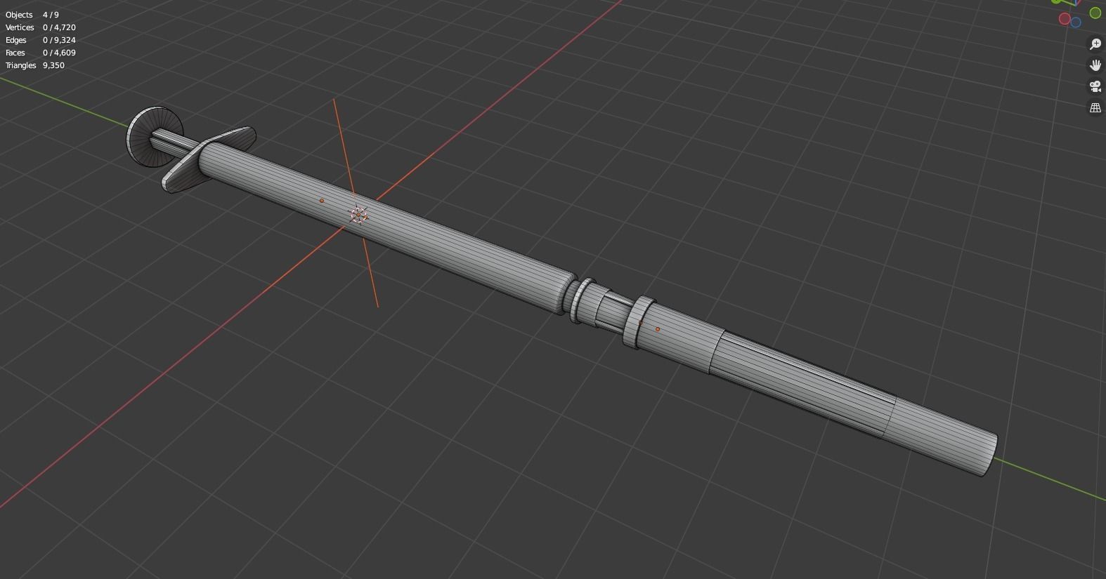 Syringe 1ml and Vaccine - Medical Instrument 3D model_6