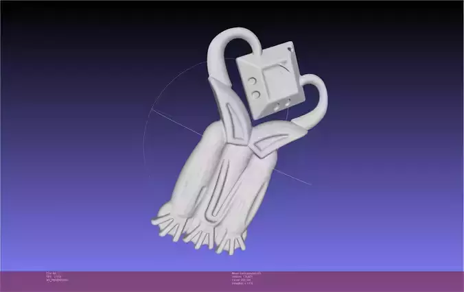 Final Fantasy XIV Dancer Back Pendant Printable Model 3D print model