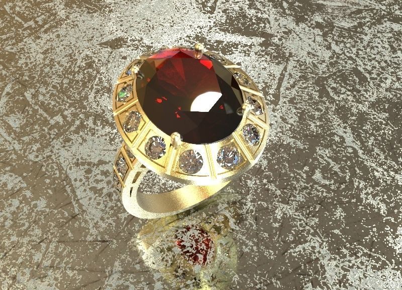 best ring 3D model_6