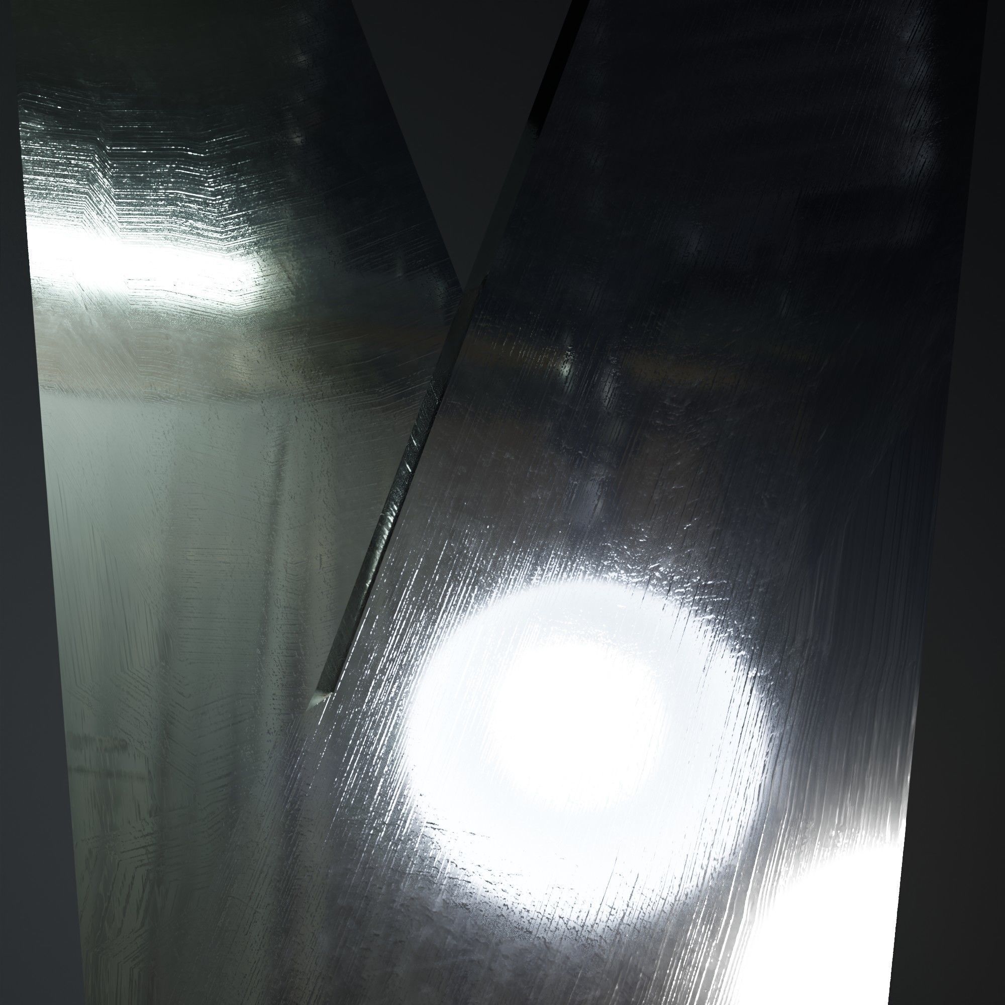 Scissor pair of scissors 3D model_3