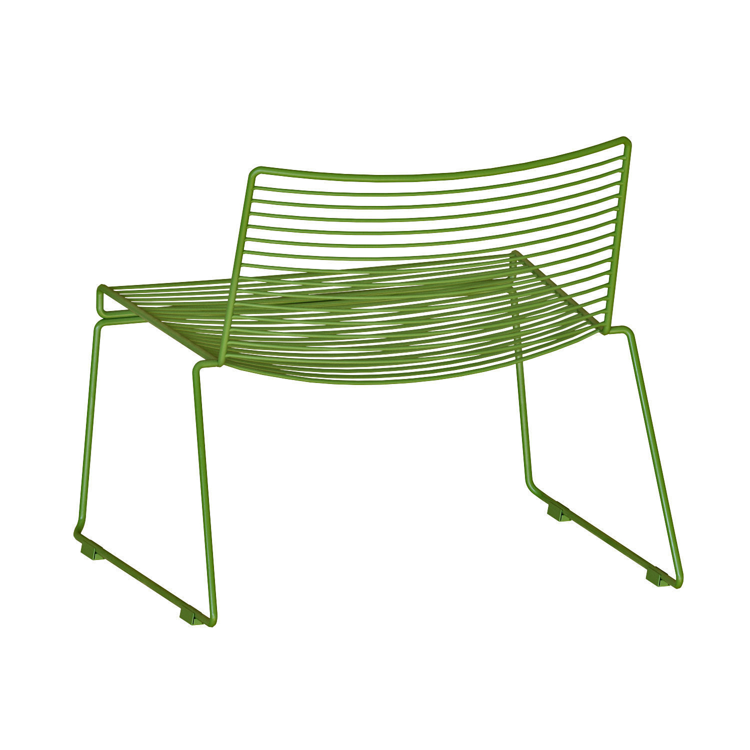 Hay table and chairs set 7 3D model_3