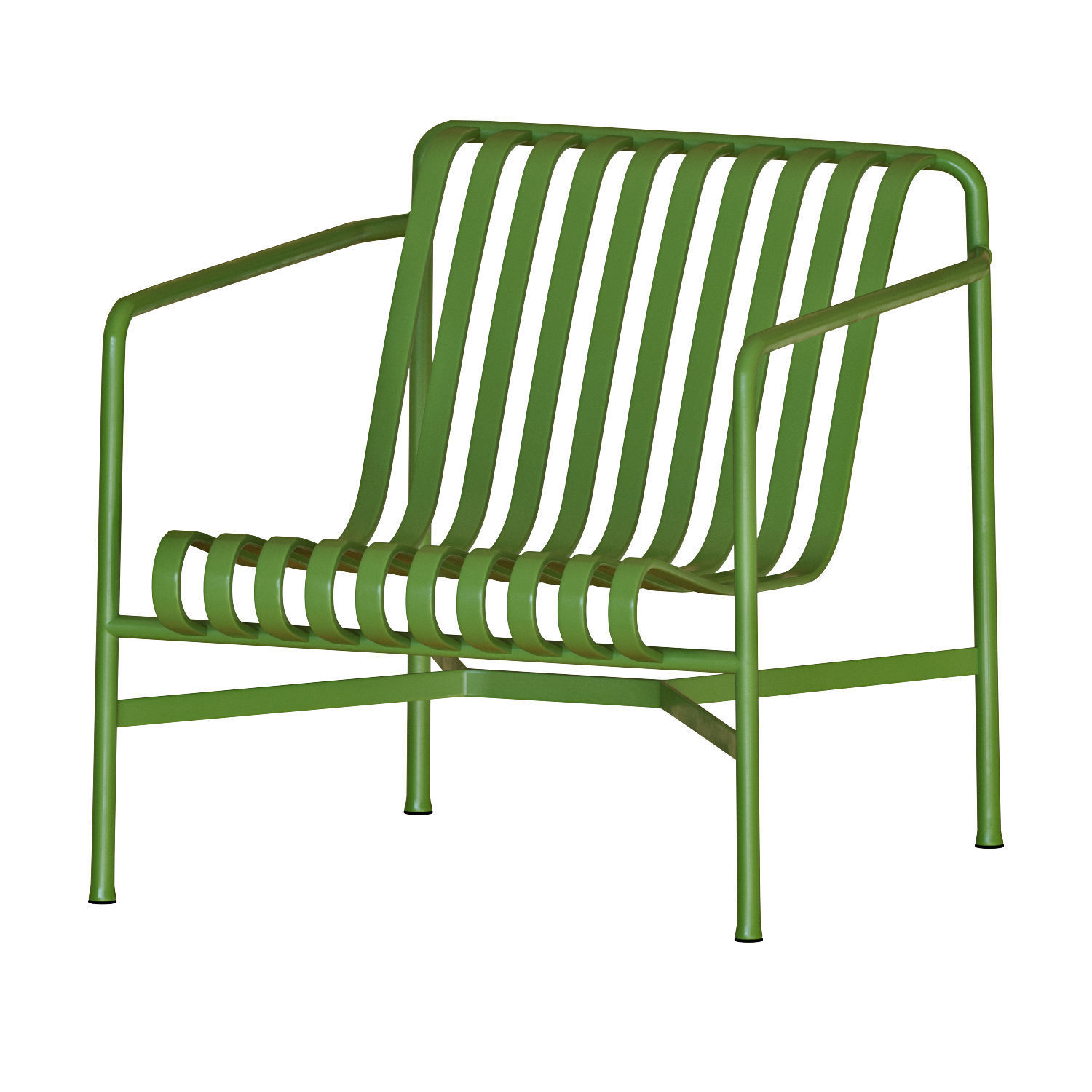 Hay table and chairs set 7 3D model_1