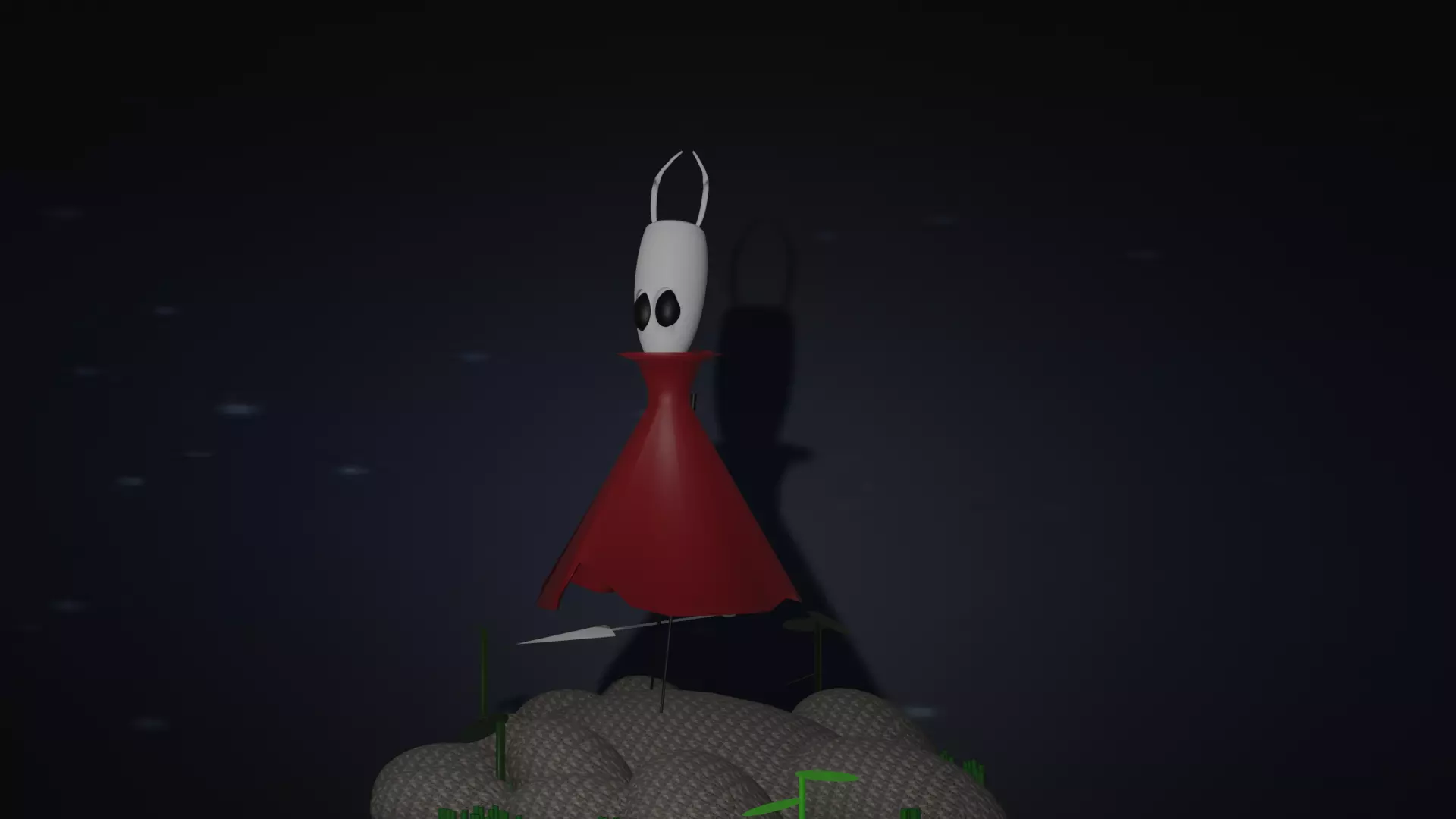 Hornet rocket 3D model_0